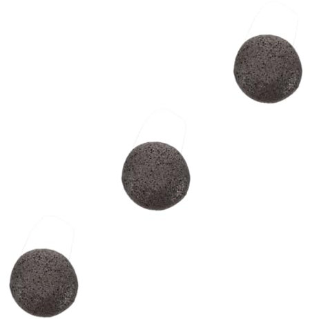 Mikinona 3stücke Makeup Pads Halbrunde Gesichtsreiniger Schwämme Wiederverwendbare Exfoliating Reinigungsschwämme Für Sanfte Hautpflege Für Tägliche Gesichtsreinigung Und