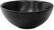 LuxeBath Waschbecken Keramik rund Ø 280 x 150 mm, Schwarz, Aufsatzwaschbecken für Badezimmer/Gäste-WC, Aufsatzbecken im modernen Design, Waschtisch Waschschale Waschplatz Handwaschbecken Waschschüssel