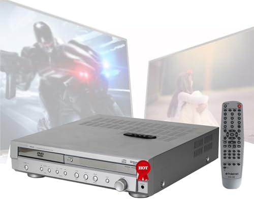 TYH Sistema De Cine En Casa con DVD De 5.1 Canales Envolventes, Compatible con DVD/CD, Monitorización con Auriculares, Radio De Doble Onda, Lector De DVD, VCD Y CD, Salida Coaxial De Fibra Óptica