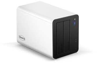 TERRAMASTER Stockage NAS F2-425 Plus - 2 Baies, CPU Intel N150 Quad-Core, 8 Go RAM DDR5, 2X Port 5GbE, 3X Slot M.2, Serveur Multimédia et Collaboratif (sans Disque)