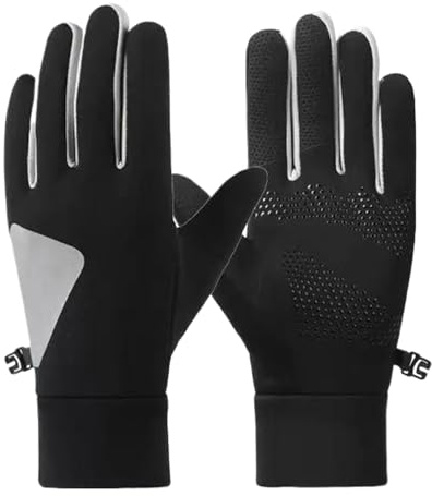 Celuicion Guantes Calentadores para Hombres, Impermeables y Resistentes al Viento | Equipo de Esquí Snowboard,Calentadores Manos Camping Nieve Velo