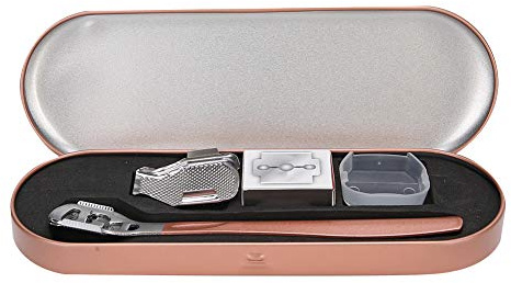 TARSHYRY Ensemble de Rasoirs à Callosités en Acier Inoxydable, Outils de Pédicure Professionnels pour L'élimination des Peaux Mortes, Ensemble de Limes à Pieds, Lissage (de rabot à pied en