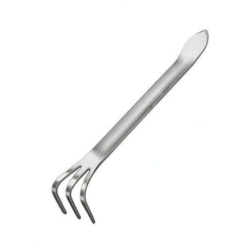 PETSOLA Rastrillo Jardinero Pequeño una Sola Pieza Cultivador del Suelo Pequeño Deshierbe Fácil Utensilio Exterior para Aficionados Al Bonsái, Macetas