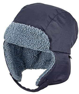 Sterntaler Baby - Jungen Mütze Baby Fliegermütze Outdoor mit Plüschfutter, marine, 51