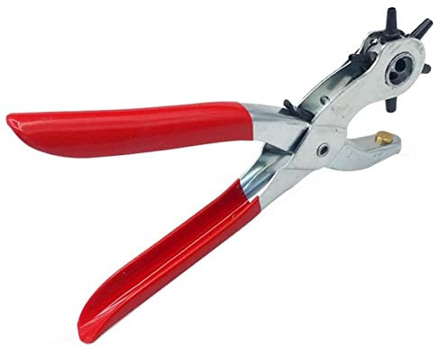 Ristyur Lederlocher - Hochleistungs-Lochzange | Lederlocher, Gürtellocher für Gürtel, Gürtelstanzer für Lederhandwerk für Gürtel