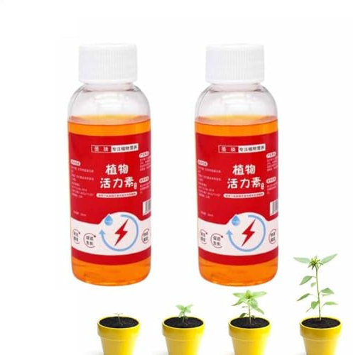 Liquid Plant Food, 2PCS 50ml All Purpose Plant Fertilizer, Liquid Plant Fertilizer, Hydroponic Growth Nutrient Solution, All Purpose Liquid Plant Food For Plants, Lawns, Vegetables