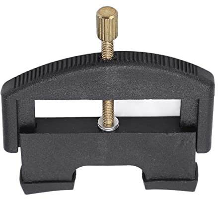 Tragenresistente Geigenschnurbrücken -Ersatzwerkzeug 1/4-4/4 Einstellbare Höhe Geigenbrücke für Geigenblocks, Schwarz, Schwarz