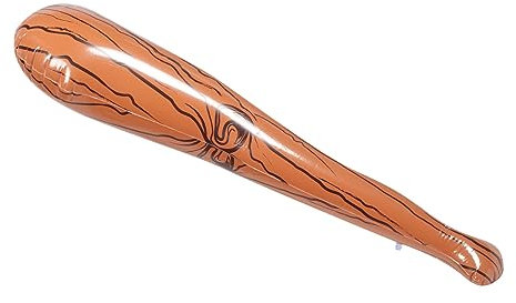 Toyvian Inflatable Baseball Bat Funny Toy for Sports Party Decoration Boys and Girls Cheering Stick Inflatable Bat Props for Outdoor Play