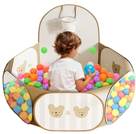 Piscine à balles - Tente Pliable pour - Parc intérieur Pliable - Piscine Souple pour - pour Salon, Chambre à Coucher, Chambre d'enfant, Voyage et extérieur, Aire de Jeux Portable