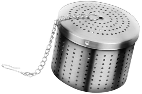 NUOBESTY Passoire à Thé en Acier Inoxydable Filtre Multifonction, pour Infuser Épices, Saumure, Soupes à Domicile ou Restaurant, Facile à Nettoyer