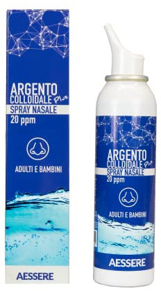 Argento Colloidale Plus Nasale Spray - 20 PPM, 100 ml