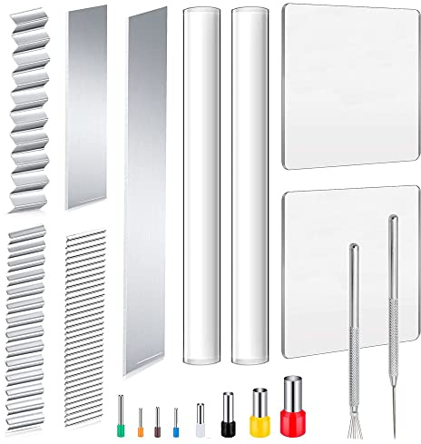 Yayatty 19 PCS Outils de Modelage Céramique, Outils Sculpture Argile, Rouleau à Pâtisserie en Acrylique, Lame de Trancheuse D'argile, Emporte-pièces Ronds pour Sculpture Argile Poterie