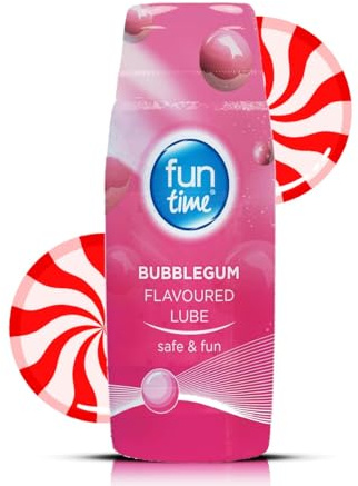 Fun Time Water Based Edible Lubricant Gel – 75ml Bubblegum Flavour