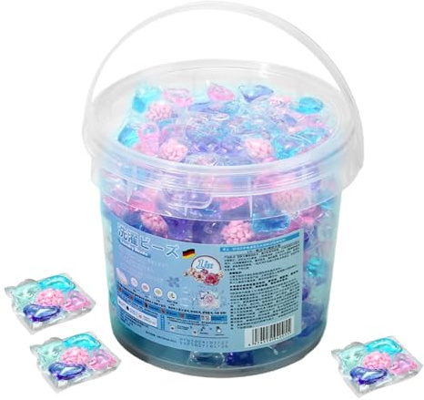 Washing Liquid Laundry Detergent - Washing Liquid Tablets/Capsules -, Long-Lasting Fragrance, Gentle & Fresh Laundry Care - Pure Complete Laundrry – Fabric Conditioner -