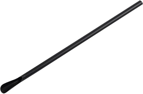 DOT Horeca Solutions 250 Cannucce Nere monouso per frappè granita robuste 21 x 0.7 cm Ideale per Catering e Buffet, Perfetto per Eventi e Feste