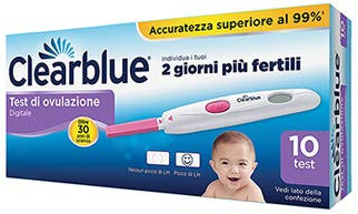 PROCTER & GAMBLE SRL TEST OVULAZIONE CLEARBLUE OVULATION DIGITAL 10 STICK