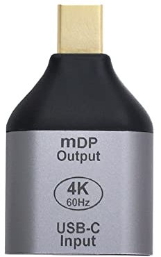 xiwai USB-C Type C Female Source to Mini Displayport DP Sink HDTV Adapter 4K 60hz 1080p for Tablet & Phone & Laptop