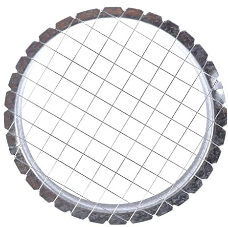 Picador de Huevos de Acero Inoxidable, Herramienta para Rebanar Huevos Duros, Cortador de Cubos de Frutas para Queso, Zanahorias, Patatas, Jamón, Champiñones, Fresas, Cortador de