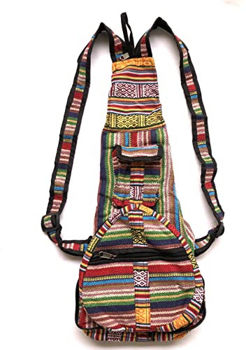 HCZ Hippie Rucksack Multicolo faltbar, bunt, M