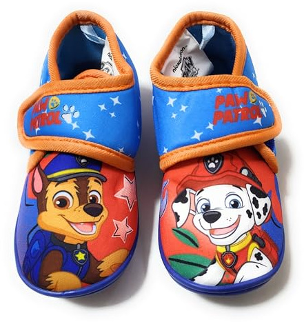 Requeteguay Urban RU Zapatillas Patrulla Canina de Estar por Casa | Zapatillas Paw Patrol Pantuflas Patrulla Canina para Niños | Slippers Paw Patrol Media Bota (24)