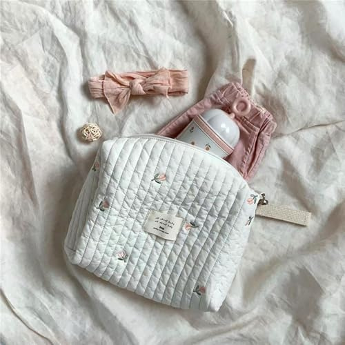 Eoixuqba Petite Sac À Langer Bébé, 26x19cm Sac De Rangement Pour Poussette, Sacs À Langer Portables Universels Pour Bébé, Petite Pochette Maquillage Femme, Trousse De Maquillage Voyage