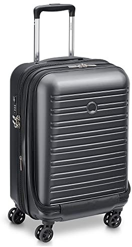 DELSEY Paris - SEGUR 2.0 - Hartschalenkoffer 79 cm x 50 cm x 34 cm - 108 L - XXL - Schwarz