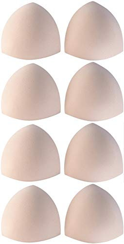 In One Clothing 4 Paar BH Einlagen - BH Einlagen zum einlegen in BH´s und Bikinis - in hautfarben, M, Haut