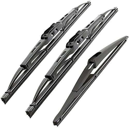 Recambo SCHEIBENWISCHER VORNE + HINTEN kompatibel für NISSAN QASHQAI | Typ J11 | ab 2014> (3er Set: 650mm / 400mm / 300mm)