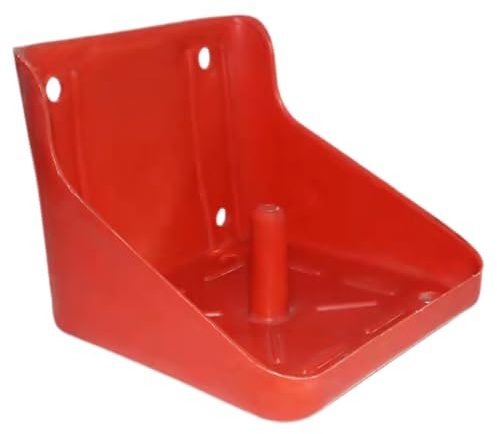 SUPVOX Salt Block Holder Livestock Feeder Tray for Cattle Sheep Mineral Lick Brick Box Thick Durable Salt Feeding Tool 6.69X6.69X5.70In