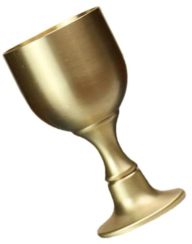 Cabilock Copa De Vino De Latón Copa De Licor Wiccan Medieval De Cáliz Vasos De Vintage s De Iglesia De Cáliz De Vino Sagrado De Con Patas