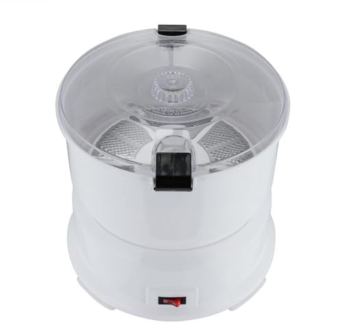 Éplucheur de pommes de terre électrique, blanc, pour cuisines, restaurants, magasins de restauration rapide, 25,5 x 27 cm