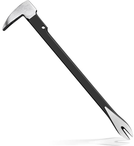 Lytool 14 Nail Puller & Cats Paw Pry Bar, Heavy Duty Cat's Claw Nail Remover with Forged CR-V Steel, Angled Chisel Tip & Non-Slip Grip for Home Renovation, Woodworking & DIY Projects