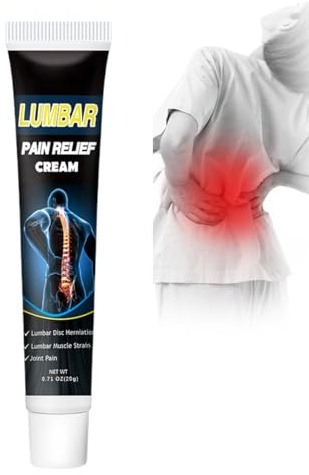 Teegxddy Baume de soin pour les Douleurs lombaires - 20 g, Pour les Blessures Musculaires et les Douleurs Articulaires