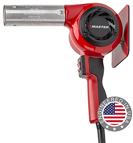 Master Appliance HG-801D Industrial Heat Gun, Quick Change Plug-In Heating Element, 1400° F, 120V, 2220W, 18.5 Amps, Engineered In USA