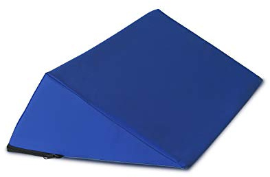 NYOrtho Positioning Wedge 30° – Bed Wedge Pillow for Pressure Relief & Alignment – Slip-Resistant, Easy-to-Clean, Wipeable Vinyl for Side Sleepers & Elderly – Patient Support Cushion – 16x12x7 in