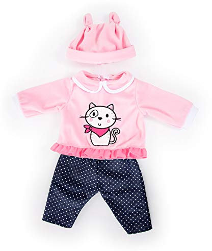 Bayer Design 83886AA Puppenkleidung, Puppenoutfit 33-38 cm, mehrteilige Puppenanziehsachen, Puppenzubehör