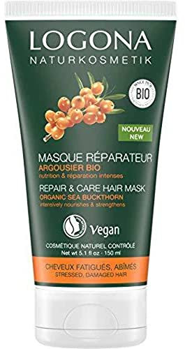 Logona Masque capillaire réparateur et soin à l'argousier biologique