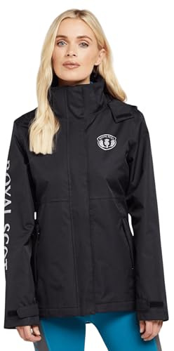 ROYAL SCOT Womens Waterproof Riding Jacket Black, Black, 14