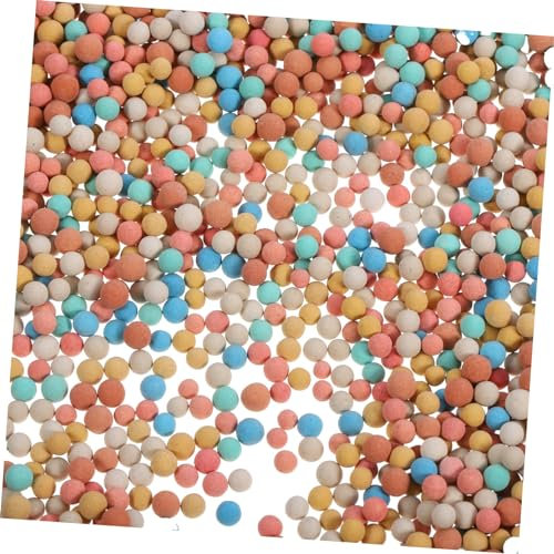 Sosoport 2 Farbige Keramikpartikel Tonkiesel Gartenkeramik Blumen Ceramsite Blähton orchideen gartenwerkzeuge Bonsai-Ceramsite-Stein Blumenoberflächendekoration Ernährung schmücken Substrat