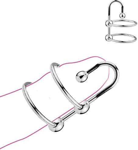 Leksaksring i rostfritt stål för män Cụplẹx Sẹx Tọy Fọr Mẹn