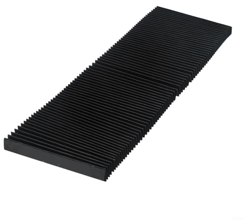 Fraiseuse flexible de protection plate, chiffon de protection de machine CNC, outil de couverture de soufflet d'accordéon, bouclier d'armure de machine (130 mm)