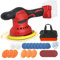 TIEOAXFT Cordless Car Buffer Polisher Compatible with 18V Battery, Brushless Car Buffer for Car Polishing and Waxing(Tool Only