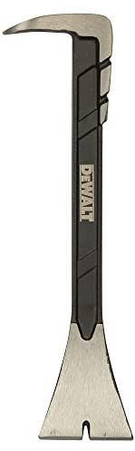 DeWALT Moulding Bar 250mm, extra wide head to prevent wall damage when prying trim or moulding or pulling nails, i-beam shaft provides strength without adding weight