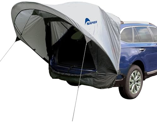 Napier Sportz Cove | SUV Tailgate Tent with Awning | Fits Small to Large SUVs | Easy 5-Minute Setup | Sun Protection & Privacy Shelter for Camping, Tailgating, Road Trips