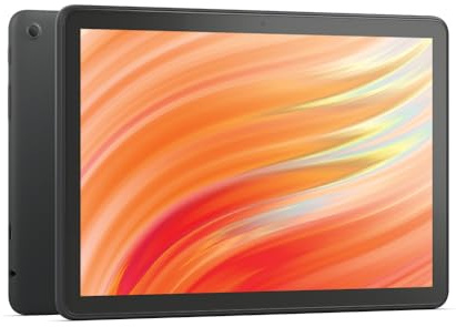 Like-New Amazon Fire HD 10 tablet, built for relaxation, 10.1 vibrant Full HD screen, octa-core processor, 3 GB RAM, 32 GB, Black