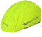 Victgoal Fahrradhelm Regenschutz wasserdichte Helmüberzug mit dekorativen Reflektoren und Gummizug Unisex Regenkappe für Fahrradhelme (Neon Gelb)