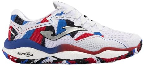 Joma Serie Smash, Scarpe da Ginnastica Uomo, Bianco, 44 EU