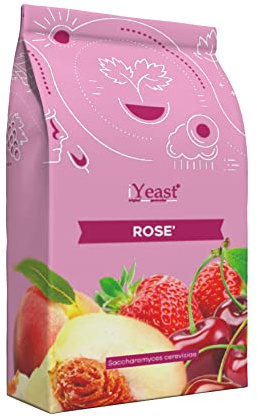 iYeast Lievito Enologico Selezionato - rosé 0,500 kg - Lievito per Vinificazione/Fermentazione/Vino