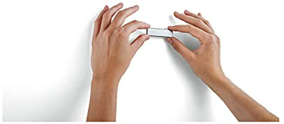 Durable Magnetclip Durafix Clip 60 mm, selbstklebender Zettelhalter, Beutel à 10 Stück, silber, 470923