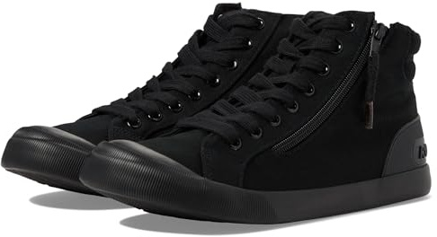 Rocket Dog Women's Jazzin High Sneaker Skate Shoe, Black/Black Foxing, 5 UK